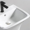 Vlavu Wall-hung basin
 Fixing to wall with back 530*440*360mm CB.39.0001