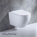 Vlavu wall-hung toilet ( WC ) Tornado Flushing System P-trap: 180mm roughing-in UF seat & cover 520*320*300mm CB.16.0113