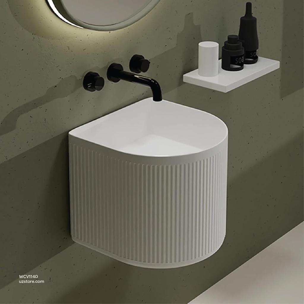 Vlavu Wall-hung basin
 Fixing to wall with back 900*330*380mm CB.39.0056
