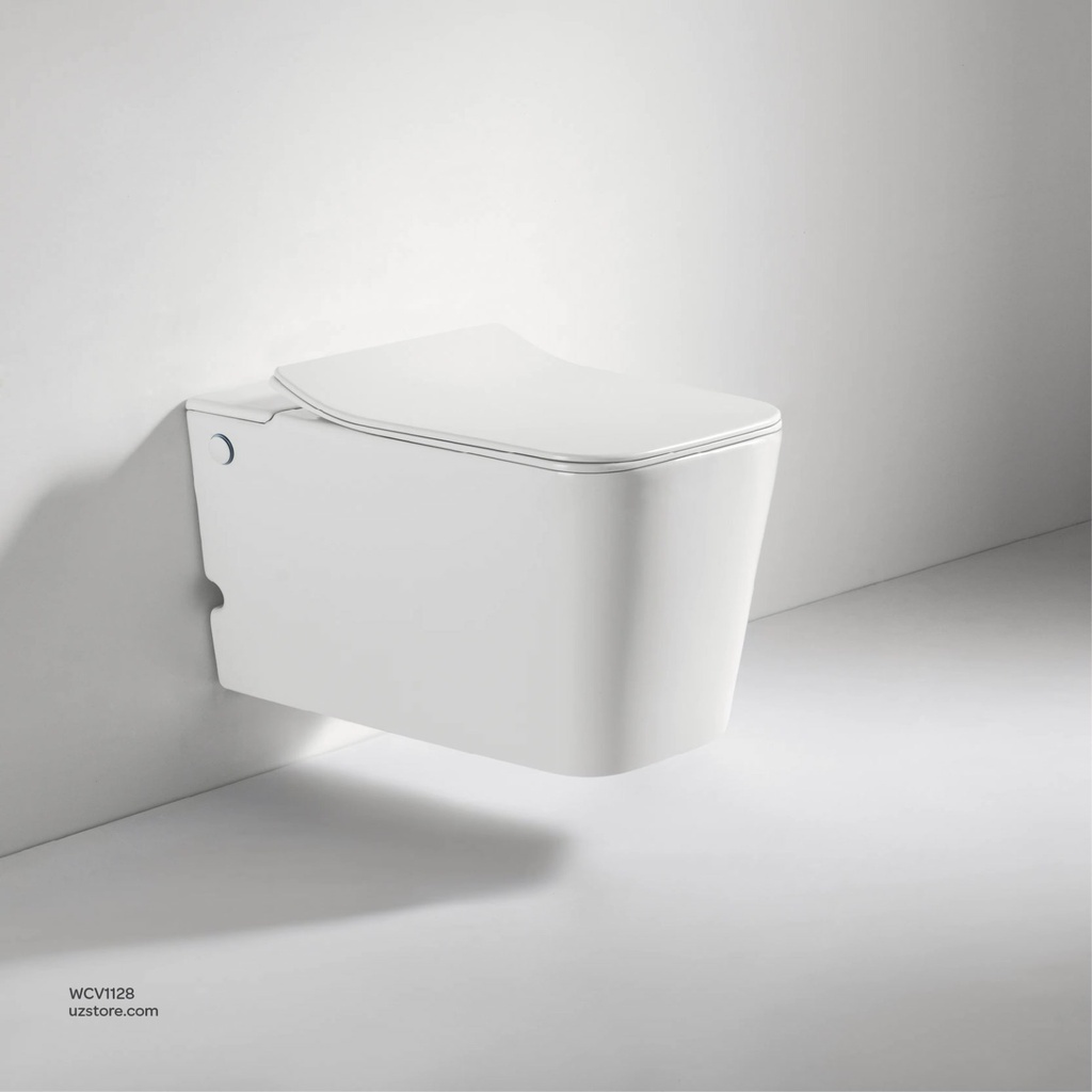 Vlavu wall-hung toilet ( WC ) P-trap: 180mm roughing-in , UF seat cover  575*360*325mm CB.12.0005-Z+S250mm