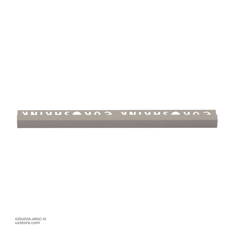 UROSHRINK Spain Tile Corner Steel Trim 212A-ARGC-12 Arena Claro 12MM (ES) Sand Light Grey