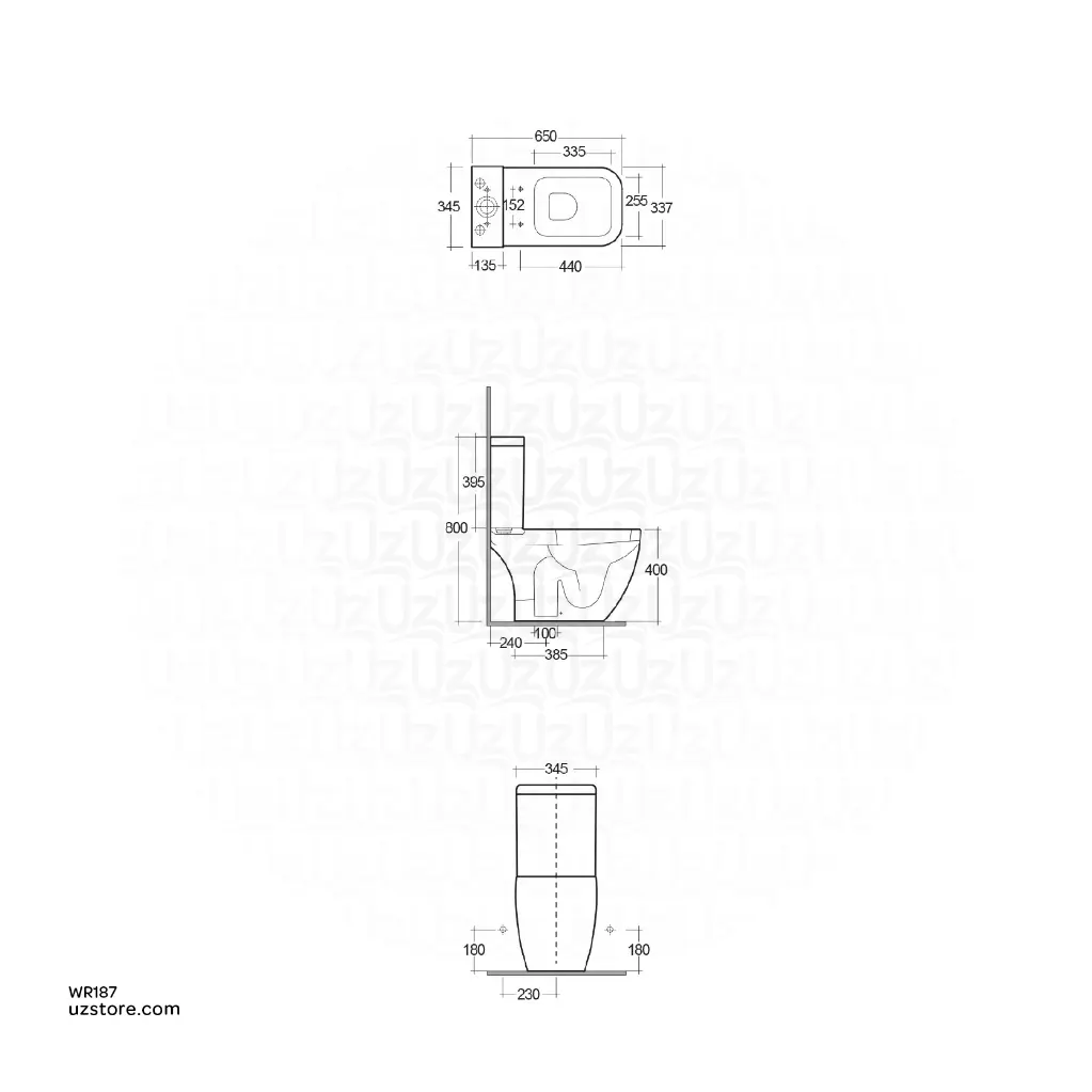 uzstoreRAK Ceramic LENA Child Water Closet (S-TRAP) WR187-02.webp