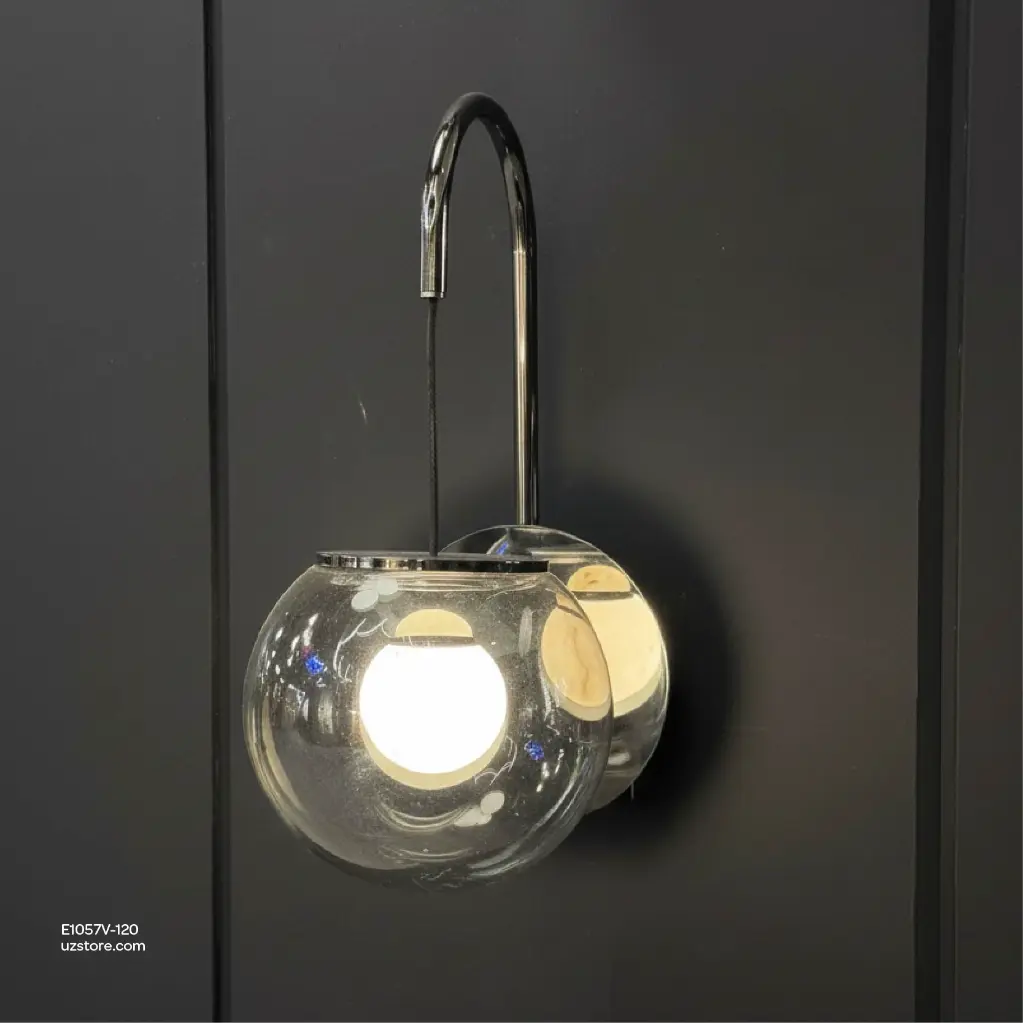 Uzstore OPTARA Wall Light - 120mm, 3000K, Stainless E1057V-120-01-02.webp
