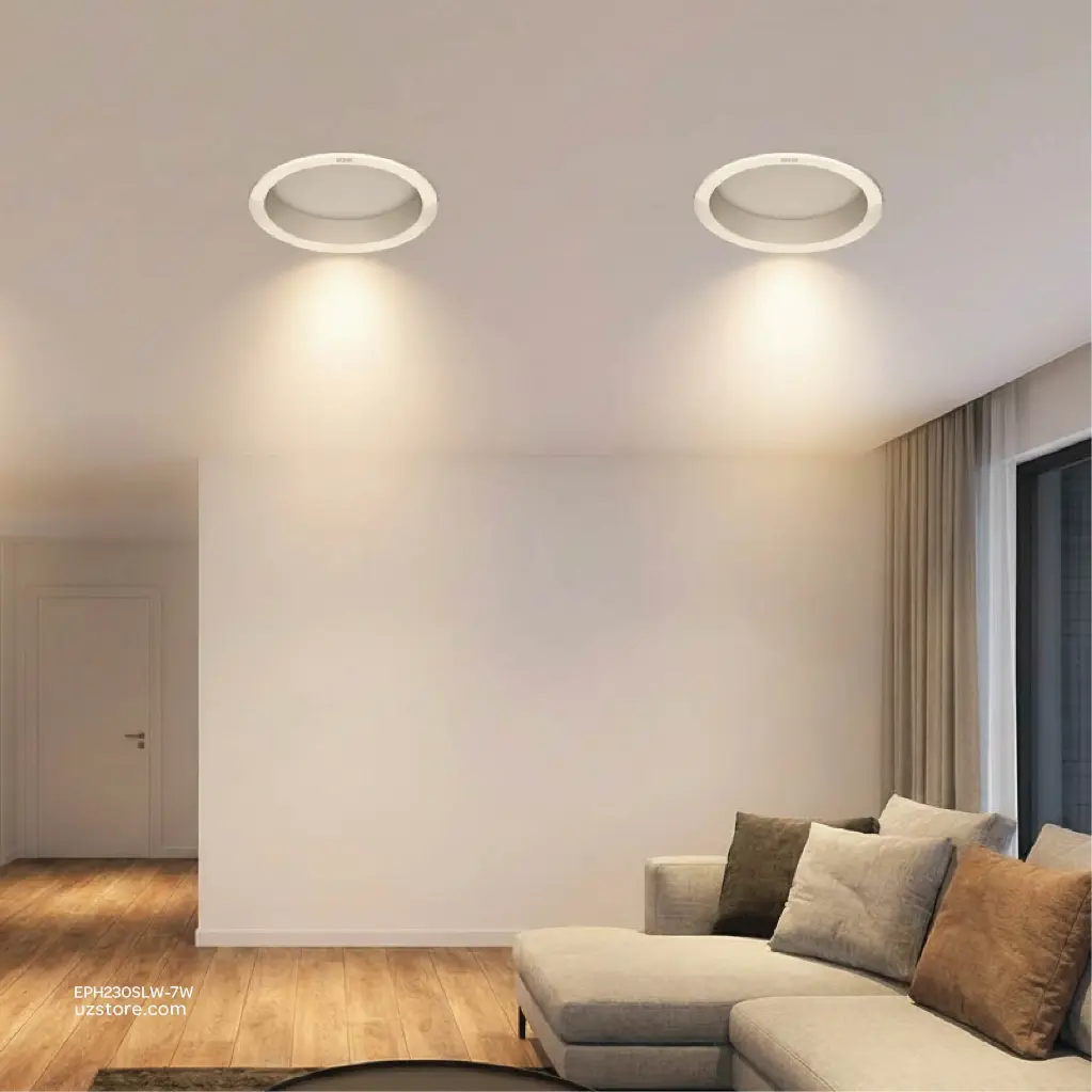 uzstore Philips Spotlight SL260 RD 075 7W 930 WH R GM (white finish) 3000K Warm white-03.webp