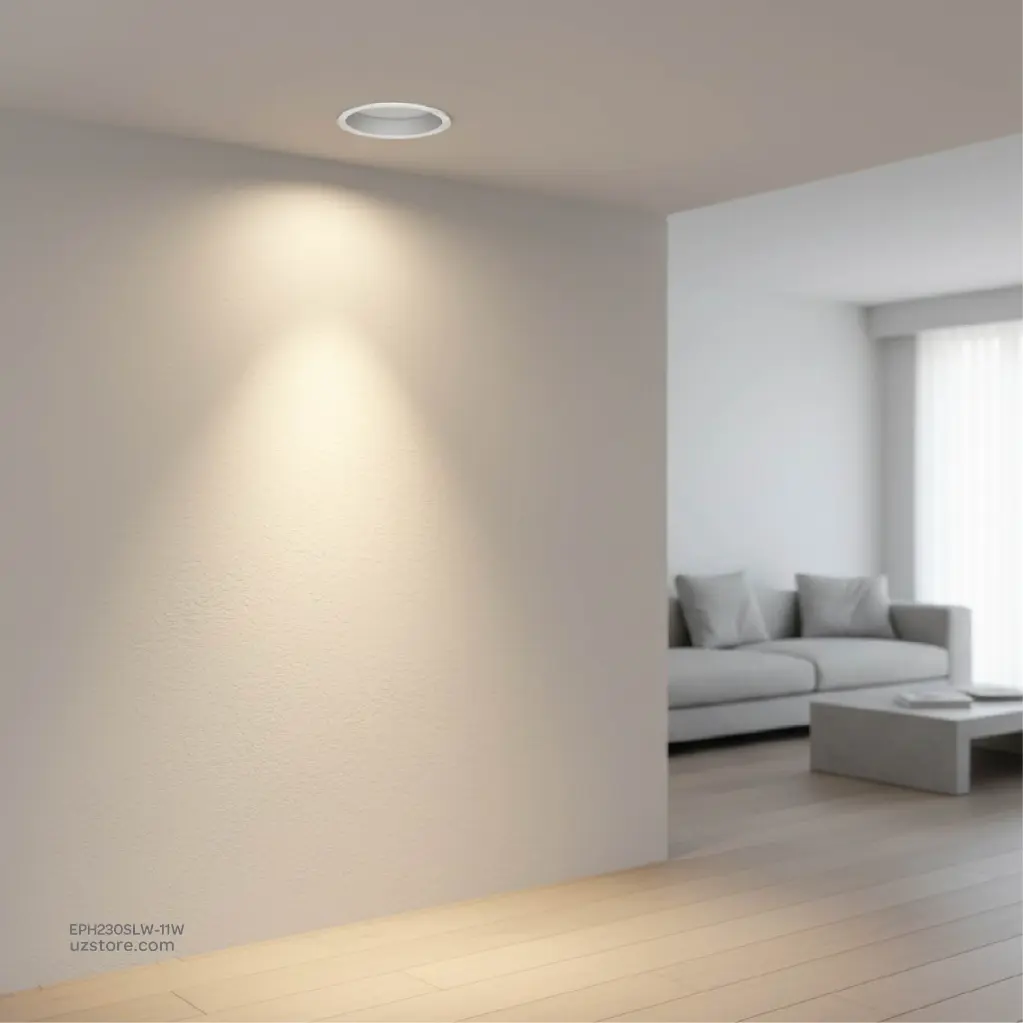 uzstore Philips Spotlight SL260 RD D90 11W 930 WH GM (white finish) 3000K Warm white 929004147307 EPH230SLW-11W-01-03.webp