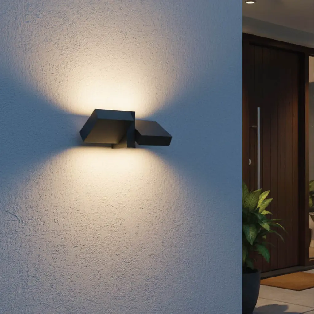 Uzstore OPPLE LED Wall light WL E4 14W 3000K BlackK GP2 DZ Warm white 719002003501  EP230WL-14WB-05.webp