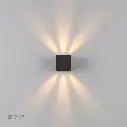 Uzstore OPPLE LED Wall light E3 10W 3000K BL GP2 DZ  Black Small Warm white  719002002601 EP230WLS-10WB-04.webp