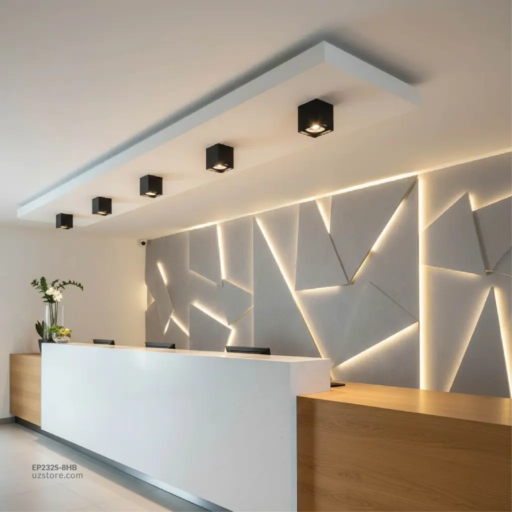 Uzstore OPPLE LED SM Down Light 8W, 4000K Natural White, Black 541010001000  EP232S-8HB-04.webp