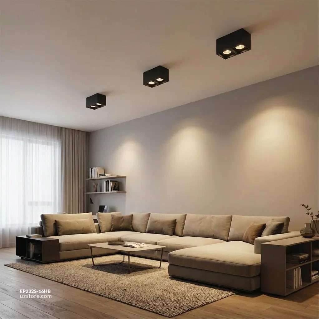 Uzstore  OPPLE LED SM Down Light 16W, 4000K Natural White, Black 541010001400 EP232S-16HB-04.webp