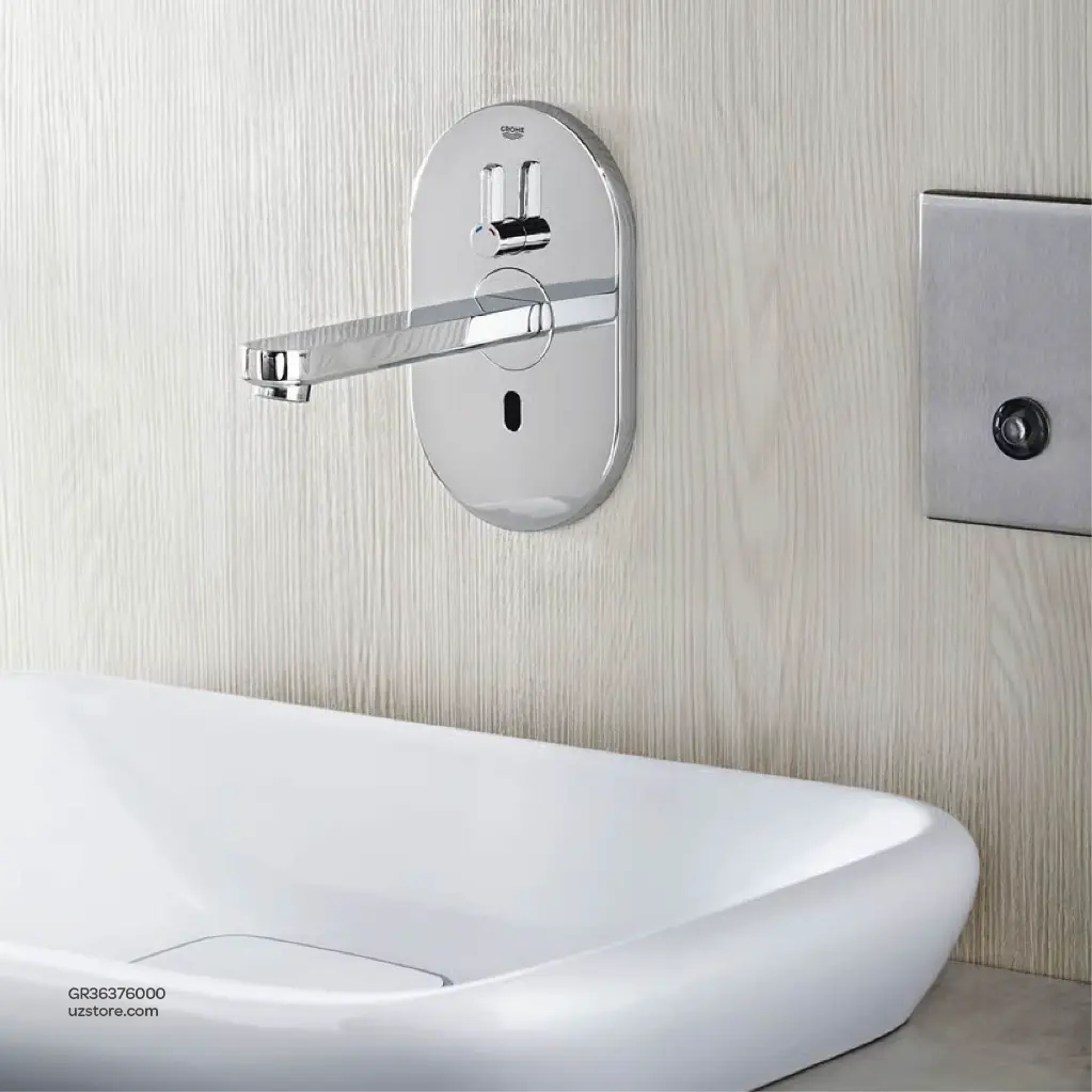 Uzstore GROHE Eurosmart Cosmopolitan E Infra-red electronic basin mixer with mixing  GR36376000-03.webp
