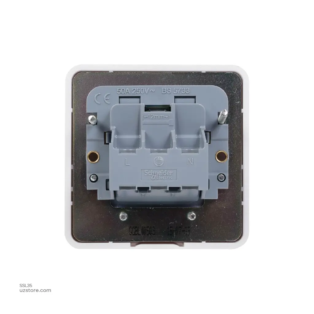 Uzstore Outlet (50A) 3x3 Schneider Lisse (GGBL4050S) SSL35-02.webp