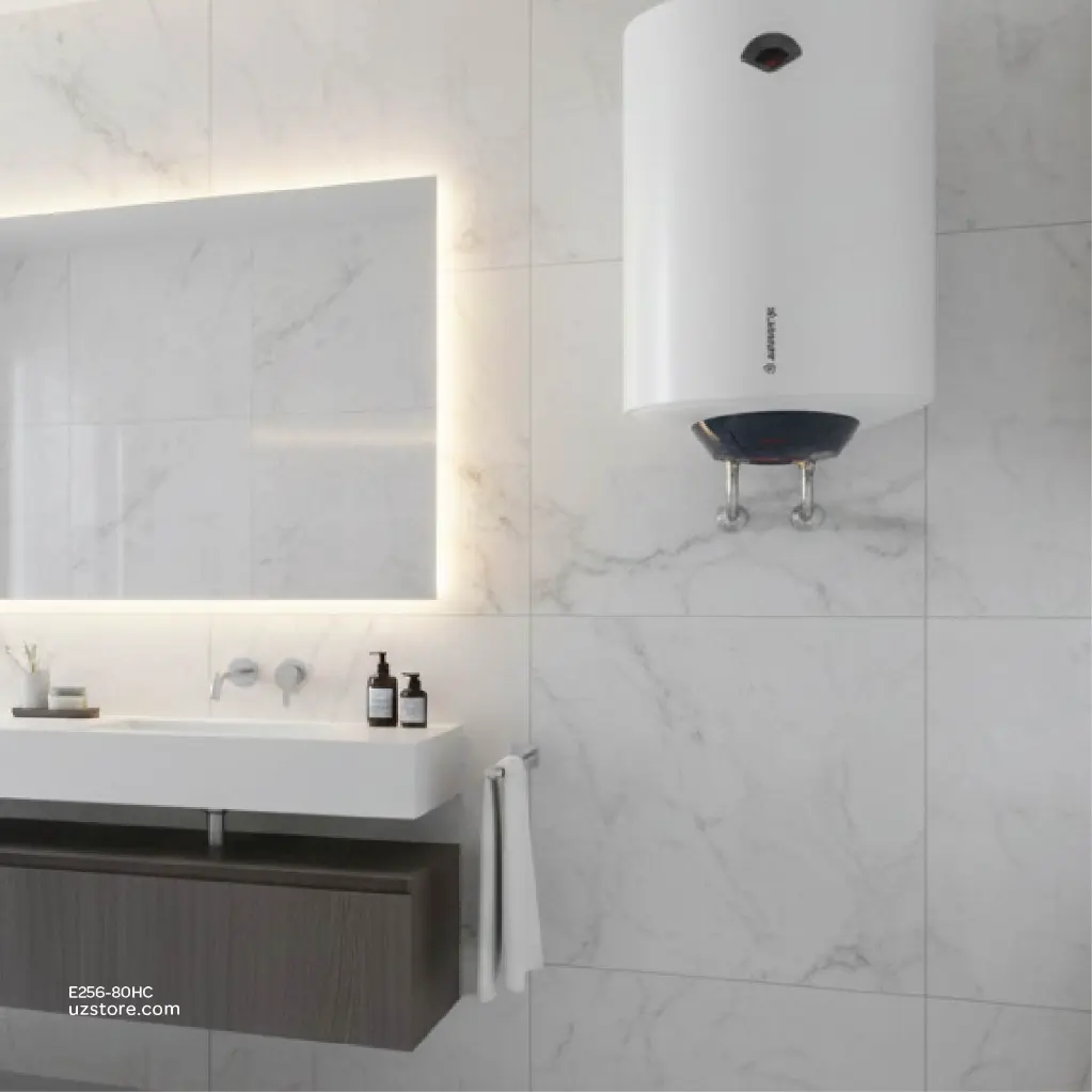 Uzstore ARISTON Electric Water Heater 80Ltr Horizontal , 1.2kW , 220-240V, Made in China , BLU R 80 H 3605203  E256-80HC-03.webp