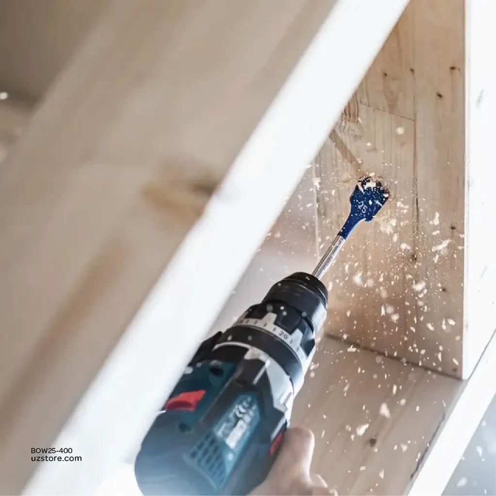 Uzstore BOSCH SelfCut Speed spade bit 25mm x 400mm BOW25-400-02.webp