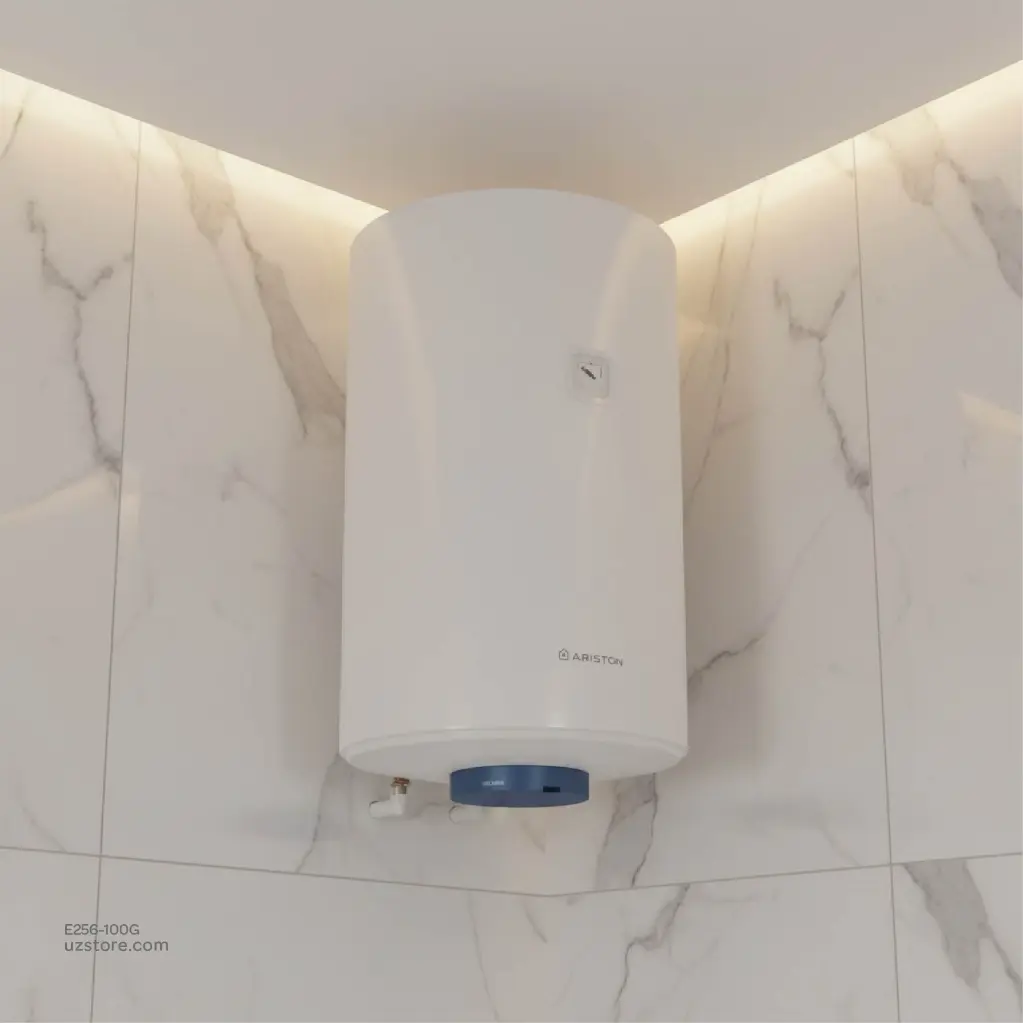 Uzstore  ARISTON Electric  Water Heater 100Ltr Vertical  , Made in EGYPT, RUBIS 100 V E256-100G-03.webp