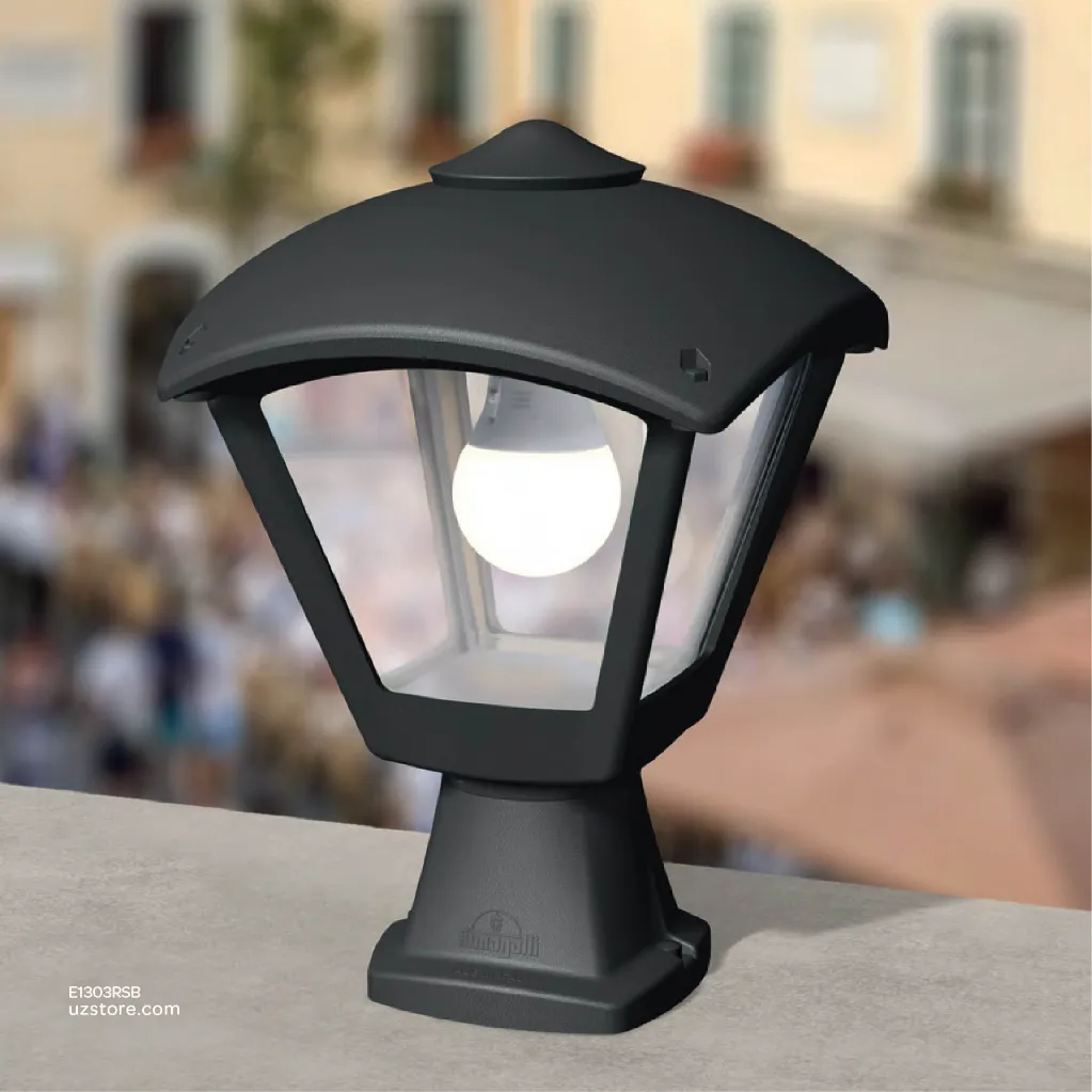 Uzstore FUMAGALLI DISMA ROBY BLACK STAND CLEAR E27 BK T20.114.AXE27 Made in Italy E1303RSB-03.webp