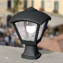 Uzstore FUMAGALLI DISMA ROBY BLACK STAND CLEAR E27 BK T20.114.AXE27 Made in Italy E1303RSB-03.webp