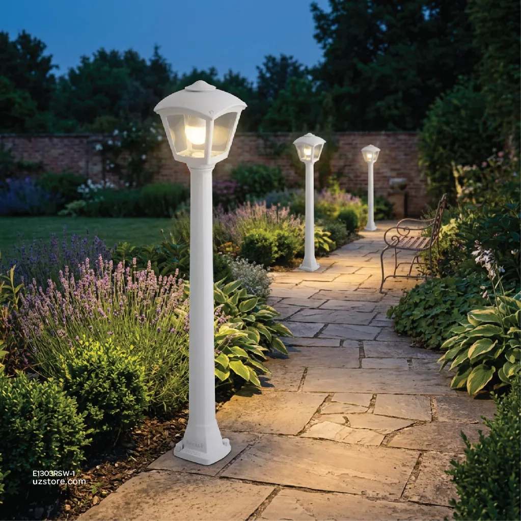 Uzstore FUMAGALLI GIAFAA ROBY White Clear E27 LED 6W 2.7K POLE 1 Meter T20.242.WXFIR Made in Italy   E1303RSW-1-05.webp