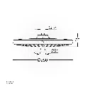 Uzstore  GROHE Tempesta 250 Head shower 1 spray , 26666000 , chrome GR26666000-02.webp