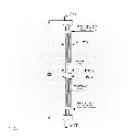 Uzstore Kludi RAK  Flexible hose G Half Inch  Inch x 500 mm RAK22008 MX1550-02.webp