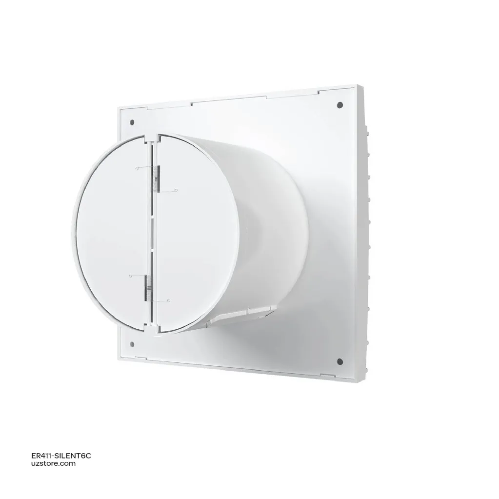 Uzstore Axial exhaust fan with back flow valve ⌀150 ERA SILENT 6C-03 TURBO Made in Russia  ER411-Silent6C-02.webp