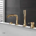 Uzstore  GROHE Essence 4-hole bath combination , 19578GN1 , brushed cool sunrise GR19578GN1-04.webp