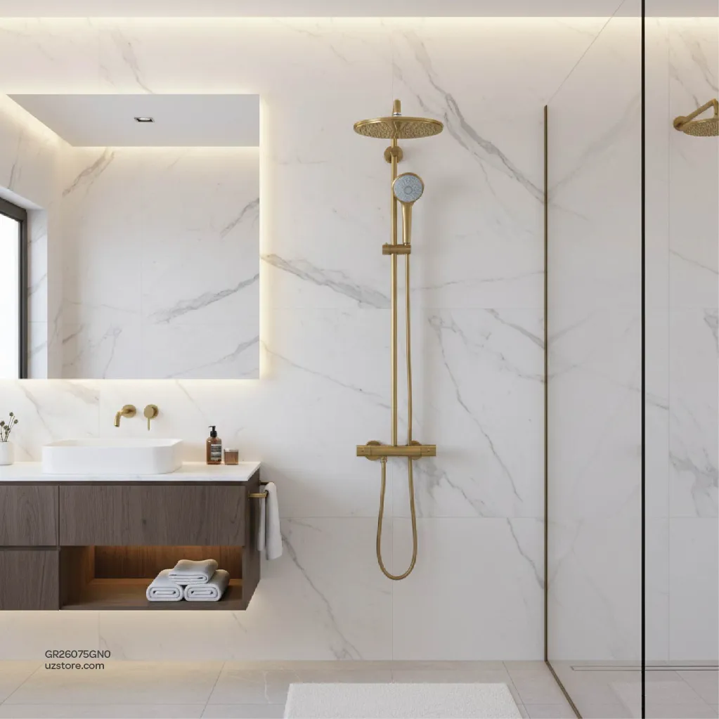 Uzstore Euphoria System 310 Shower system with safety mixer for wall mounting GR26075GN0-04.webp