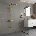 Uzstore Rainshower SmartActive 310 Cube Shower system with Safety Mixer for wall mounting GR26837GN0-04.webp