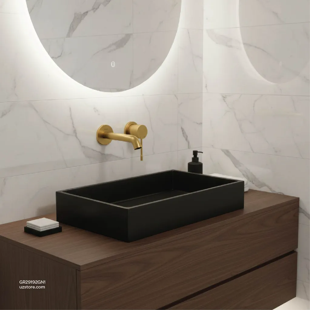Uzstore  GROHE Essence 2-hole basin mixer M-Size , 29192GN1 , brushed cool sunrise GR29192GN1-03.webp