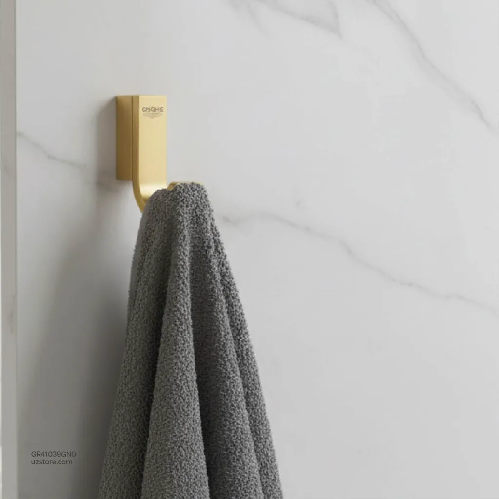 Uzstore GROHE Selection Single robe hook , 41039GN0 , brushed cool sunrise GR41039GN0-03.webp