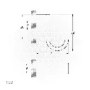 Uzstore GROHE Selection Single robe hook , 41039GN0 , brushed cool sunrise GR41039GN0-02.webp