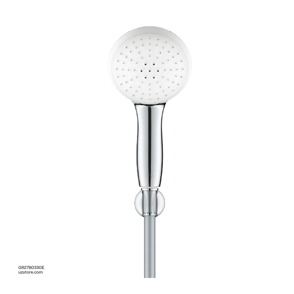 Uzstore  GROHE Tempesta 110 Wall holder set 2 sprays (Rain , Jet) , 2780330E , chrome GR2780330E-02.webp