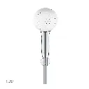 Uzstore  GROHE Tempesta 110 Wall holder set 2 sprays (Rain , Jet) , 2780330E , chrome GR2780330E-02.webp