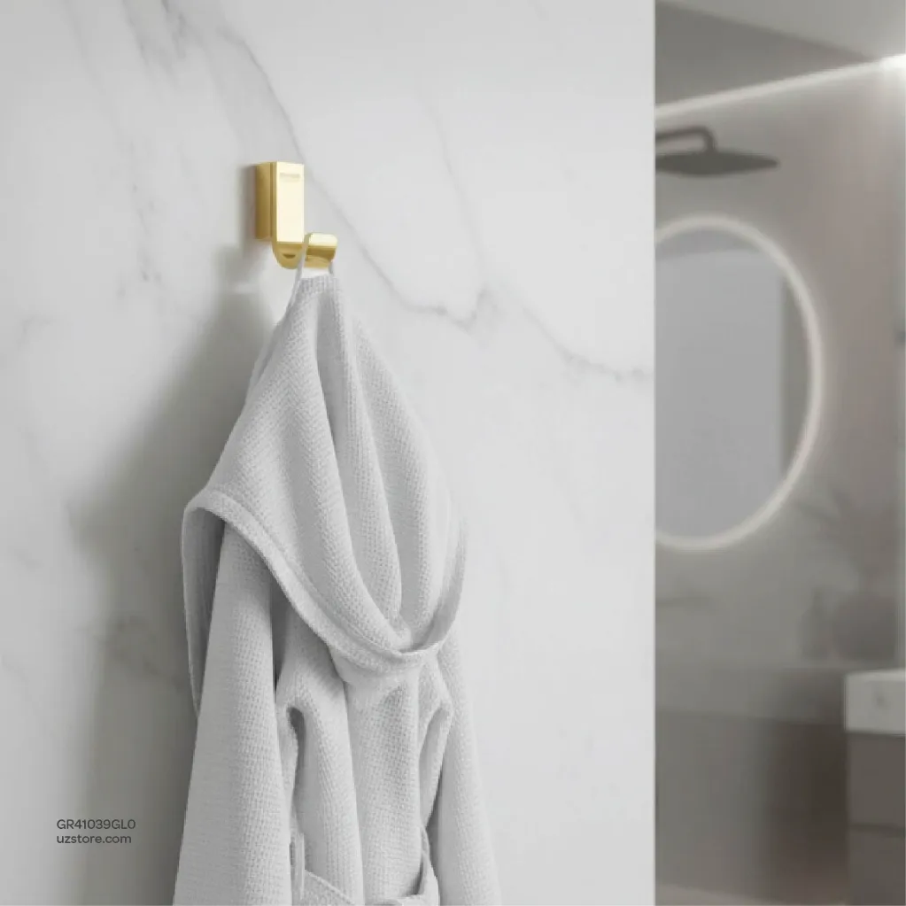 Uzstore GROHE Selection Single robe hook , 41039GL0 , cool sunrise GR41039GL0-03.webp
