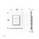 Uzstore GROHE Skate Cosmopolitan S Wall plate , 37535GN0 , brushed cool sunrise GR37535GN0-02.webp