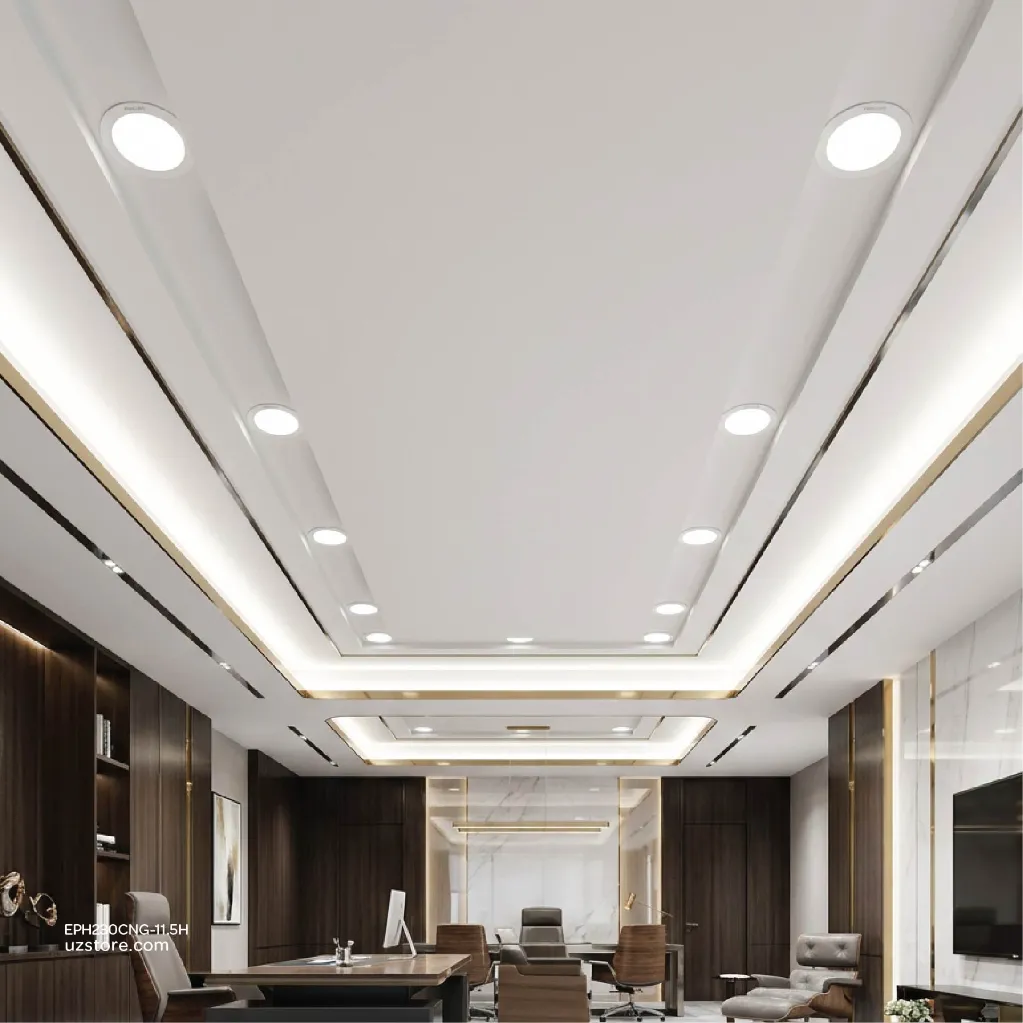 Uzstore Philips SmartBright CNG Downlight DN058B LED13 840 220-240V D150 RD 11.5 W 4000K Natural white 911401805588  EPH230CNG-11.5H-03-03.webp