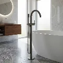Uzstore GROHE Atrio Single-lever bath mixer , floor mounted , 24368AL0 , brushed hard graphite GR24368AL0-03.webp