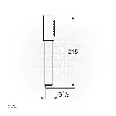 Uzstore GROHE Rainshower Aqua Stick Hand shower 1 spray , 26465DL0 , brushed warm sunset GR26465DL0-02.webp