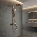 Uzstore GROHE Euphoria SmartControl System 310 Duo Shower system with Safety Mixer for wall mounting , 26507DL0 , brushed warm sunset GR26507DL0-03.webp