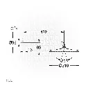 Uzstore GROHE Rainshower Mono 310 Head shower set 422 mm , 1 spray , 26558DL0 , brushed warm sunset  GR26558DL0-02.webp