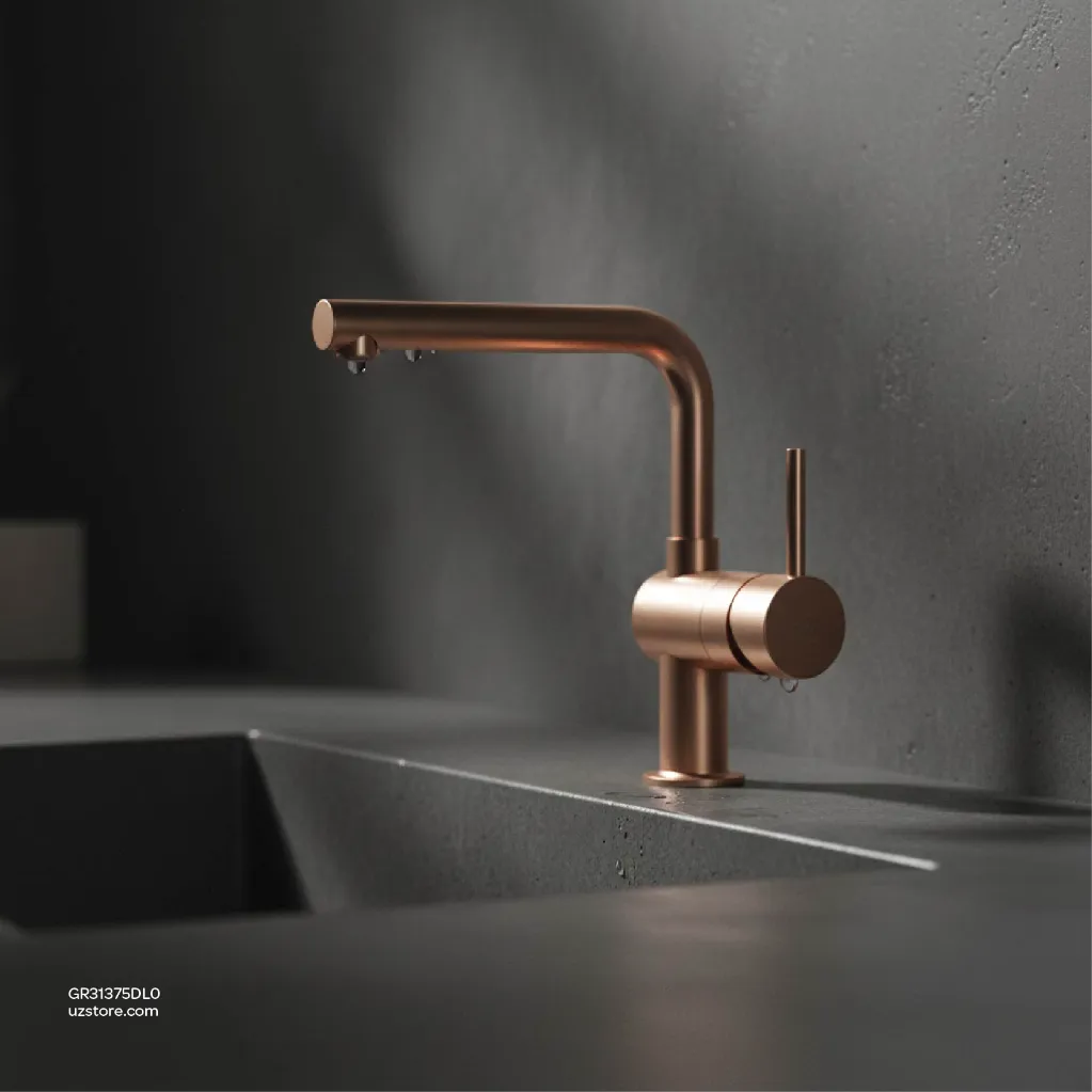 Uzstore GROHE Minta Single-lever sink mixer Half Inch , 31375DL0 , brushed warm sunset GR31375DL0-03.webp