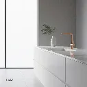 Uzstore GROHE Minta Single-lever sink mixer Half Inch , 31375DL0 , brushed warm sunset GR31375DL0-04.webp