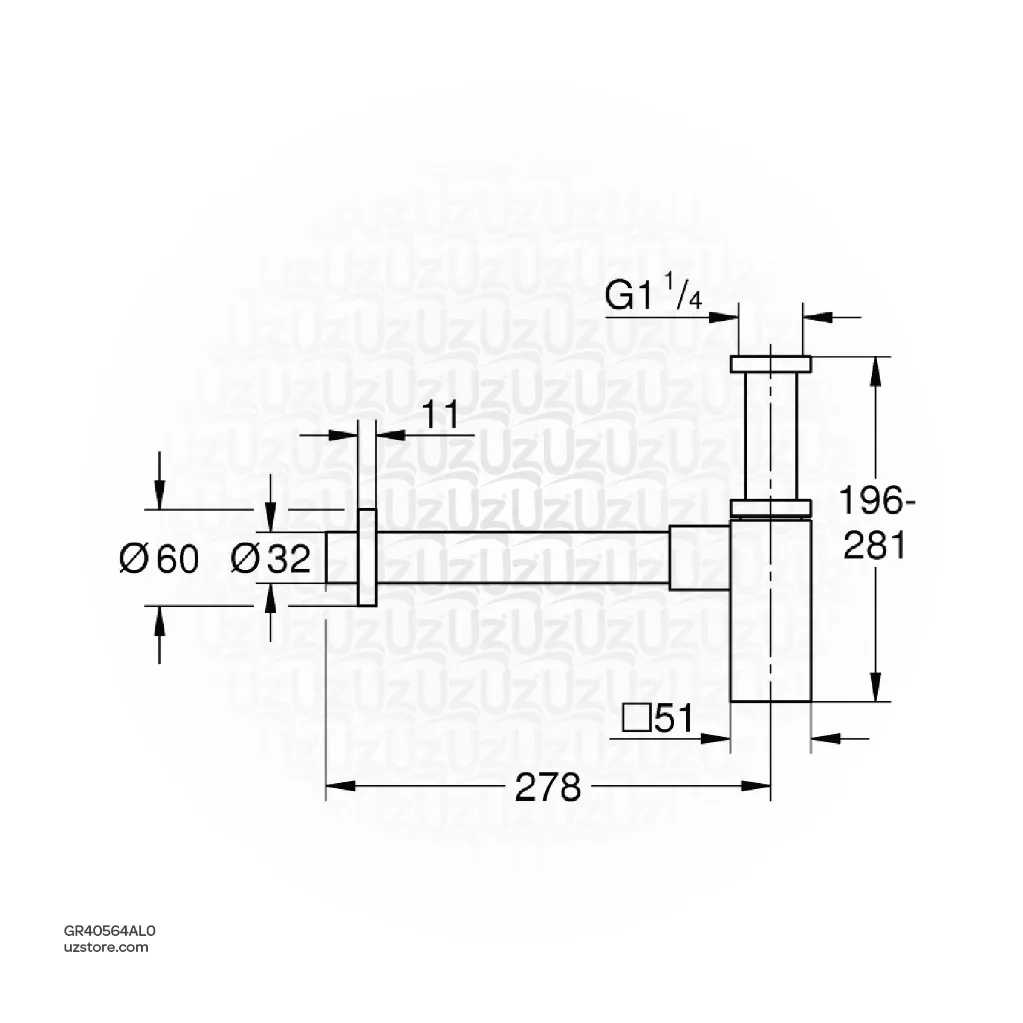 Uzstore Bottle trap GR40564AL0-02.webp