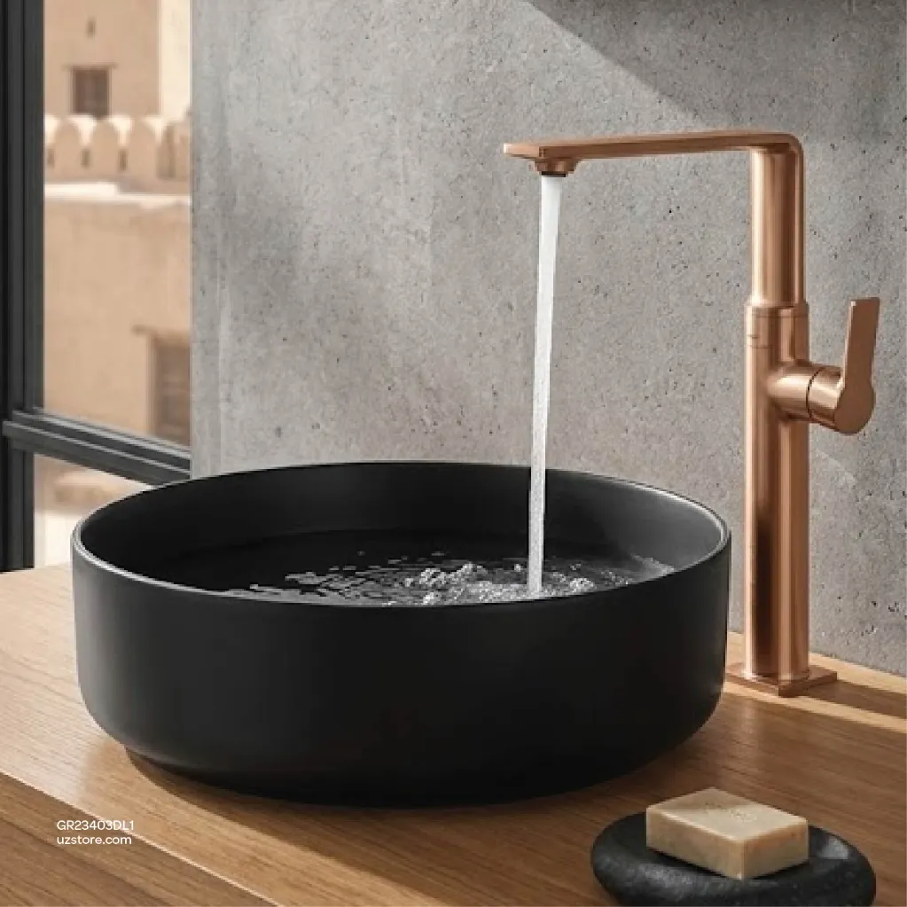 Uzstore GROHE Allure Single-lever basin mixer Half inch XL-Size , 23403DL1 , brushed warm sunset  GR23403DL1-03-04.webp