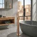Uzstore GROHE Allure Single-lever bath mixer Half inch , floor mounted , 25222DL1 , brushed warm sunset GR25222DL1-03.webp