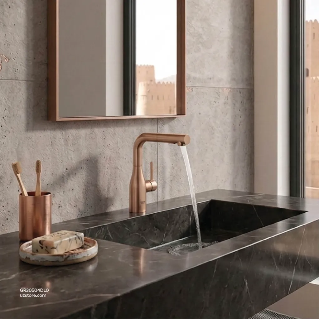 Uzstore GROHE Essence Single-lever sink mixer Half inch , 30504DL0 , brushed warm sunset GR30504DL0-03.webp