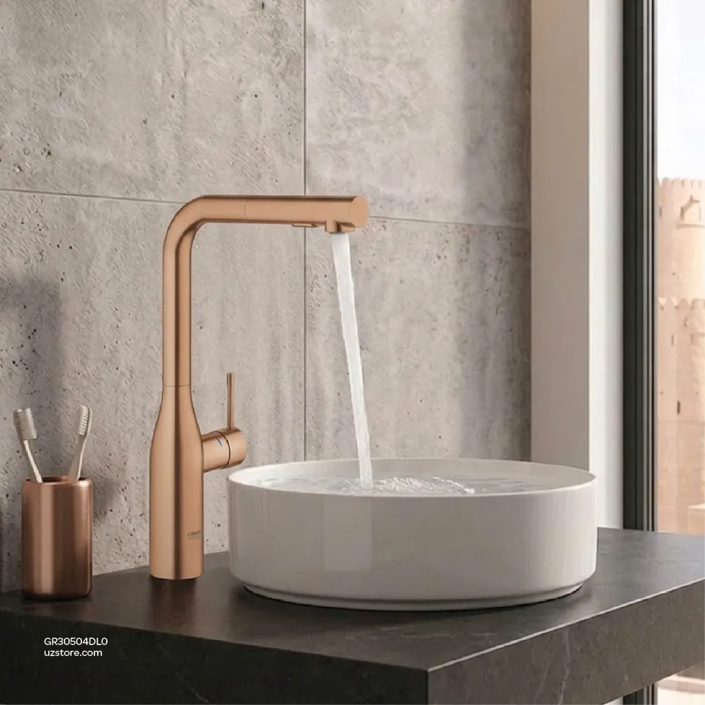 Uzstore GROHE Essence Single-lever sink mixer Half inch , 30504DL0 , brushed warm sunset GR30504DL0-04.webp