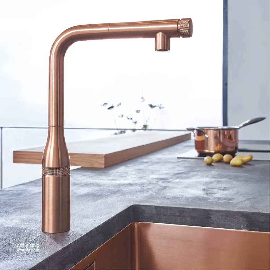 Uzstore GROHE Essence SmartControl Sink mixer with SmartControl , 31615DL0 , brushed warm sunset GR31615DL0-03.webp
