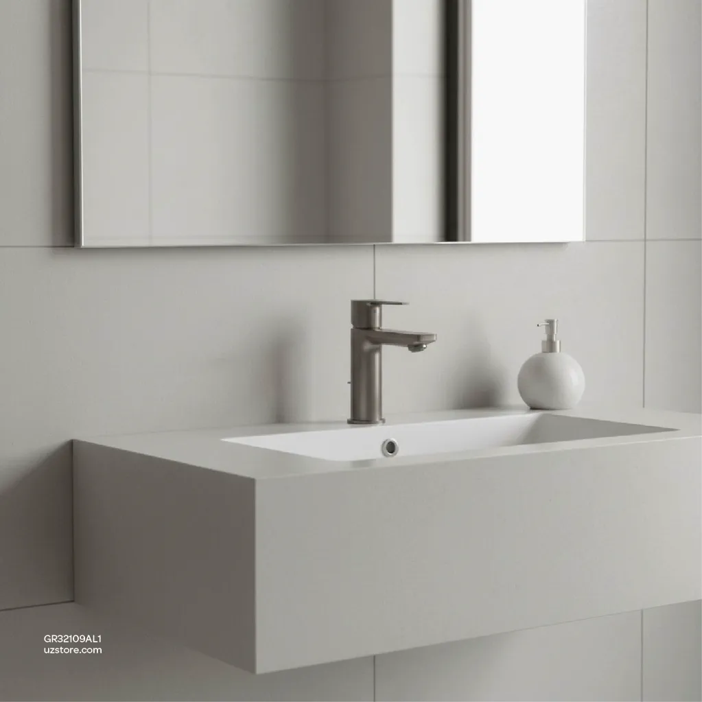 Uzstore GROHE Lineare Single-lever basin mixer Half inch XS-Size , 32109AL1 , brushed hard graphite  GR32109AL1-04.webp
