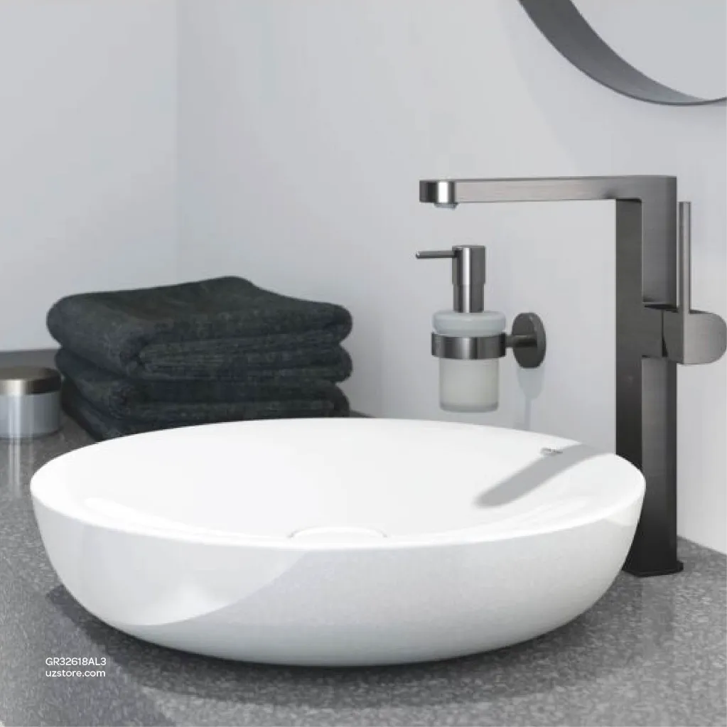Uzstore GROHE GROHE Plus Single-lever basin mixer Half inch  XL-Size , 32618AL3 , brushed hard graphite GR32618AL3-03.webp