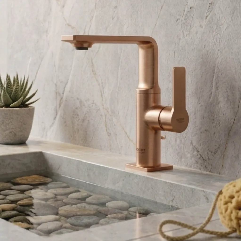 Uzstore  GROHE Allure Single-lever basin mixer Half inch M-Size , 32757DL1, brushed warm sunset GR32757DL1-04.webp